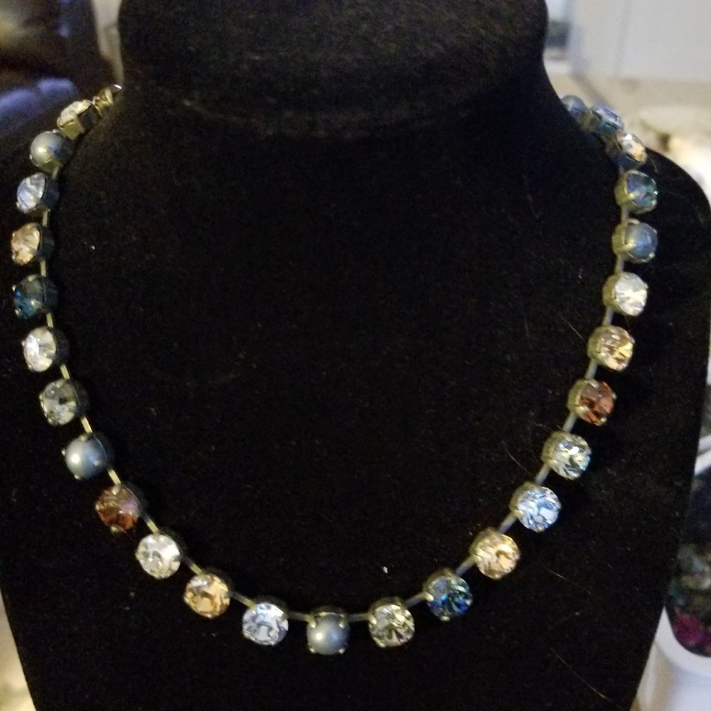 Sabika - Retired Casual Friday Multicolor Blue/Amber necklace